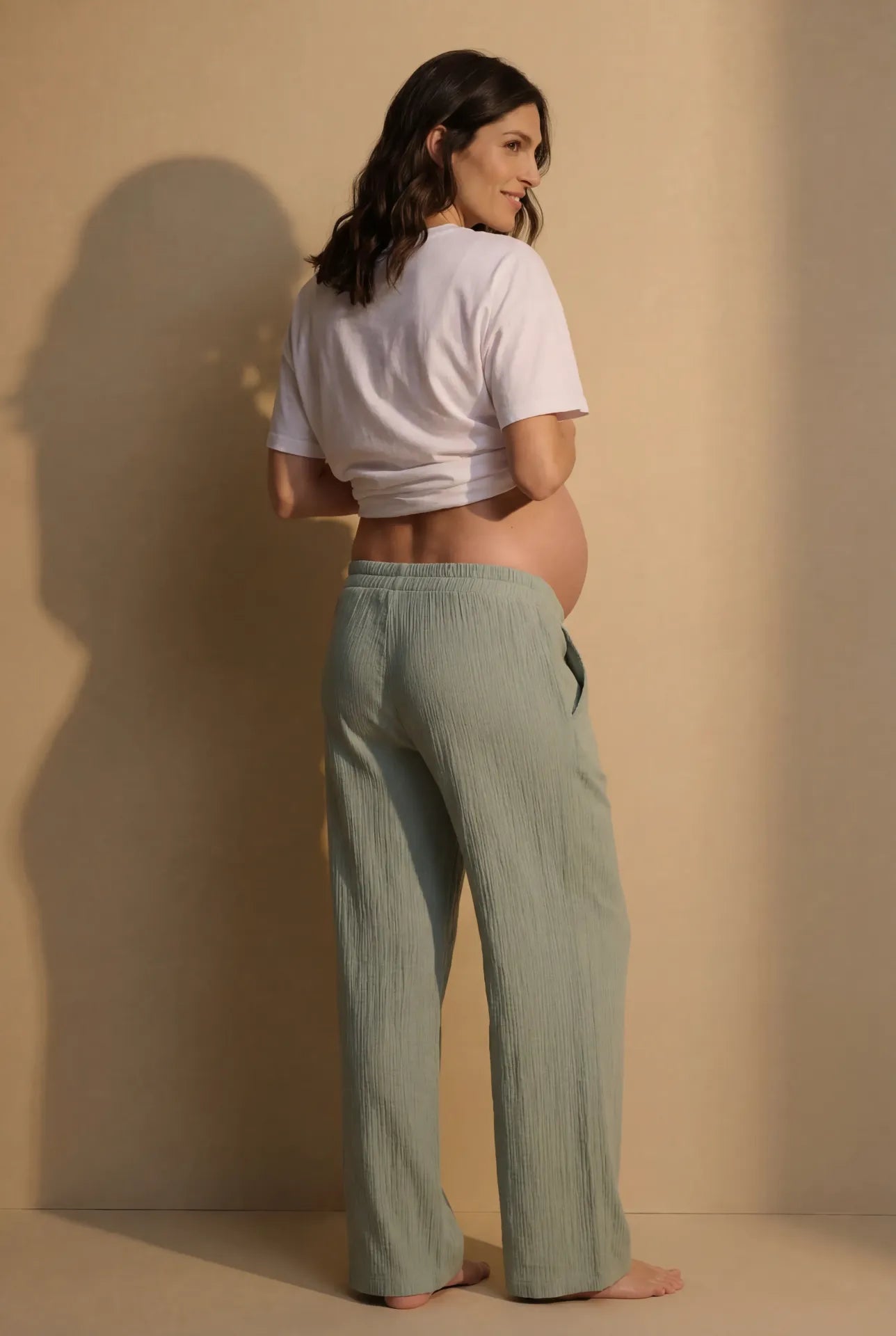 Editorial Fotos Palazzo Umstandshose