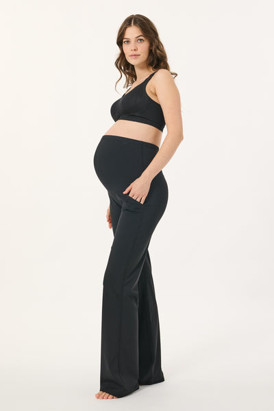 Active Jersey Maternity Pants Flared