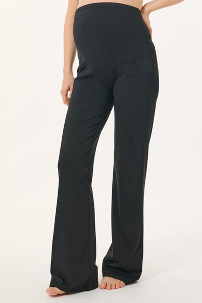 Active Jersey Maternity Pants Flared