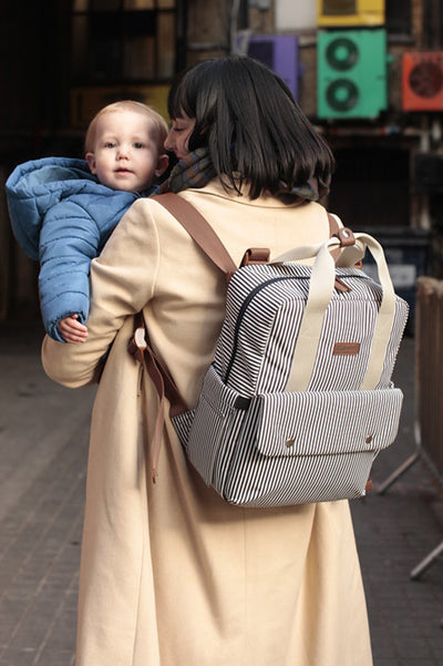 Eco Wickelrucksack aus recyceltem Plastik