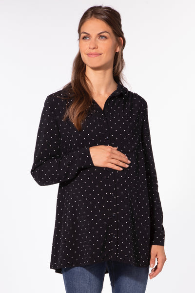 Umstands- und Still-Hemdbluse