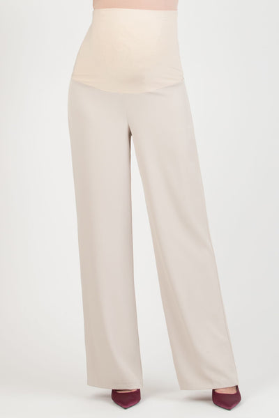 Cadi Wide Leg Umstandshose elfenbein