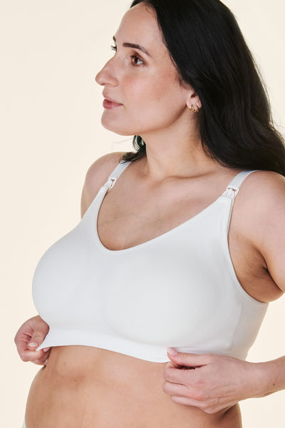 Eco Full Cup Body Silk Seamless Schwangerschafts- und Still BH weiß