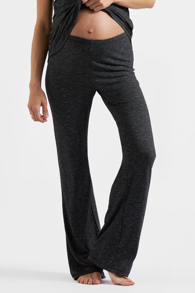 Lounge and pajama maternity trousers, anthracite