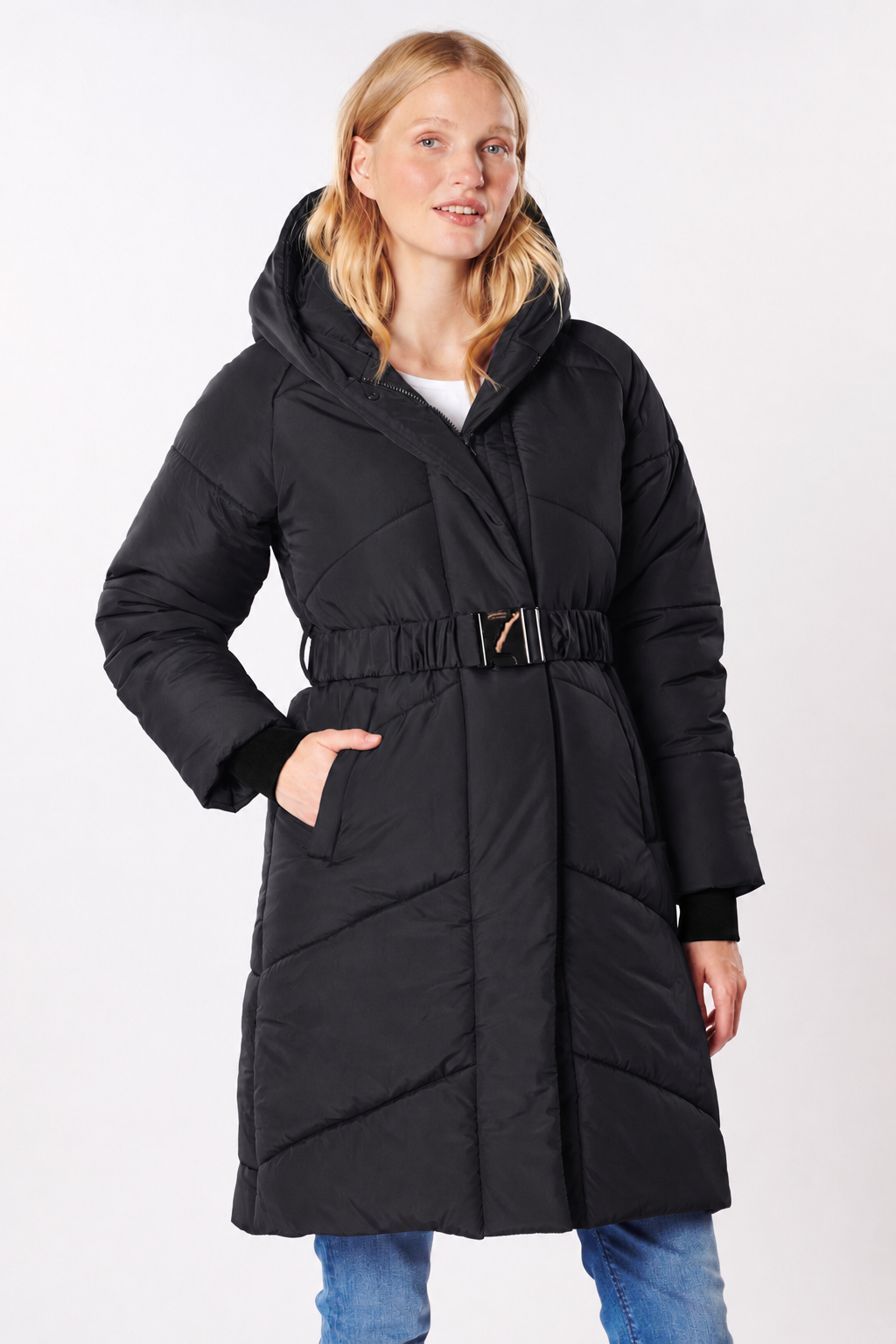 3 in 1 Eco Umstandsmantel mit Babytrage-Einsatz schwarz MAM26AW06 3