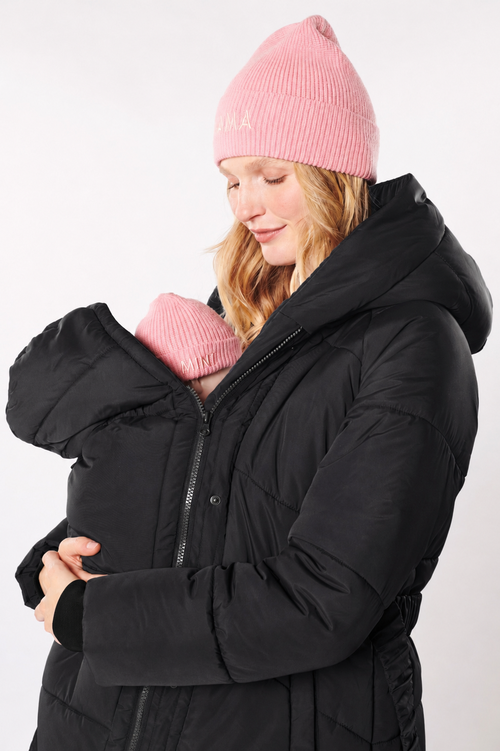 3 in 1 Eco Umstandsmantel mit Babytrage-Einsatz schwarz MAM26AW06 4