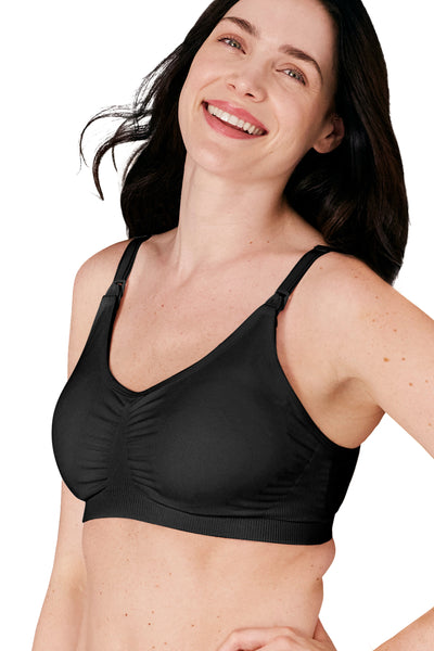 Medela 3-in-1 Nursing and Pumping Bra, Black