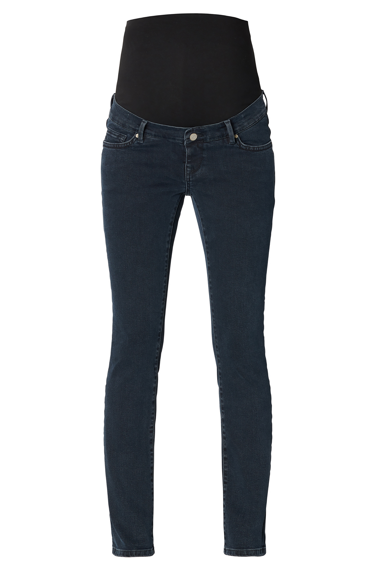 Skinny Umstandsjeans dark denim