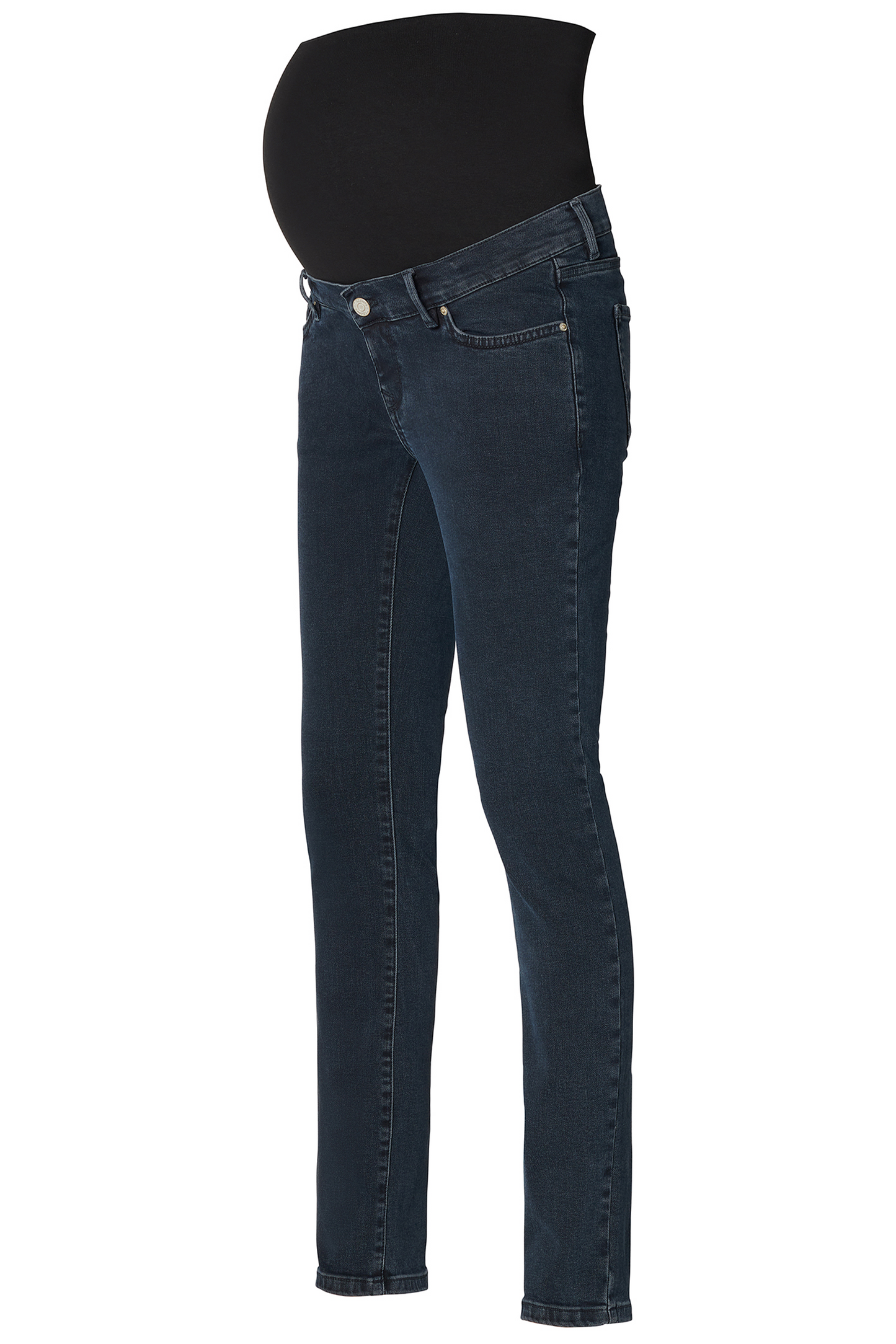Skinny Umstandsjeans dark denim