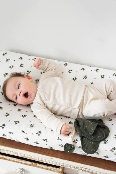 Organic Baby Wickelshirt sand