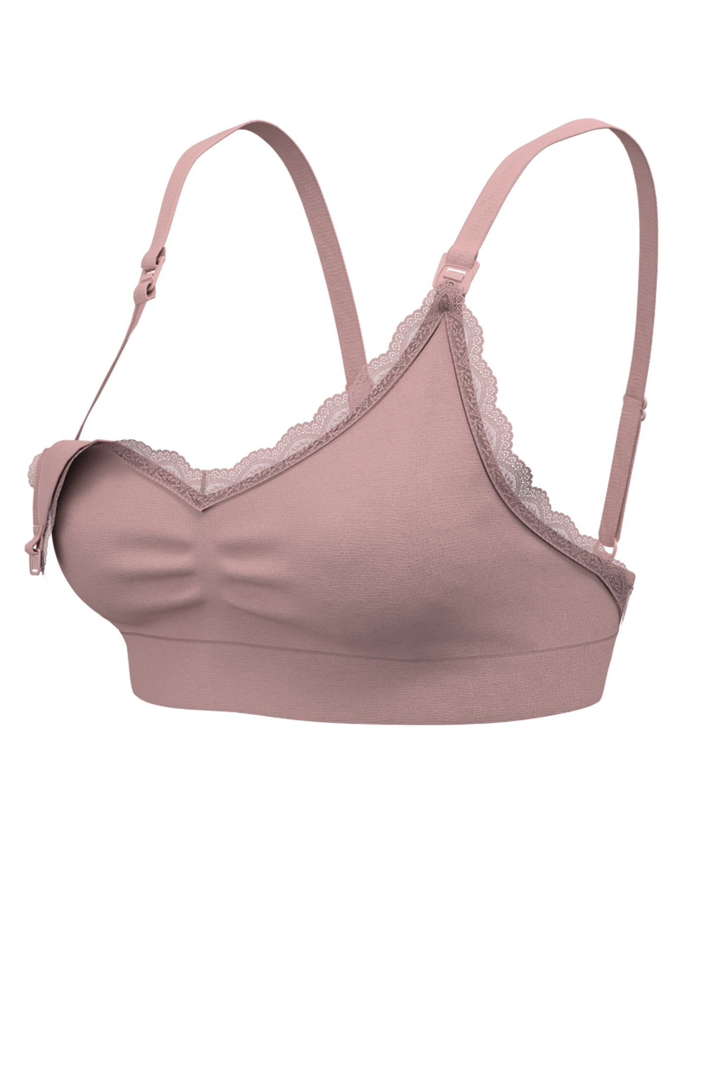 Seamless Still BH mit Spitze mauve