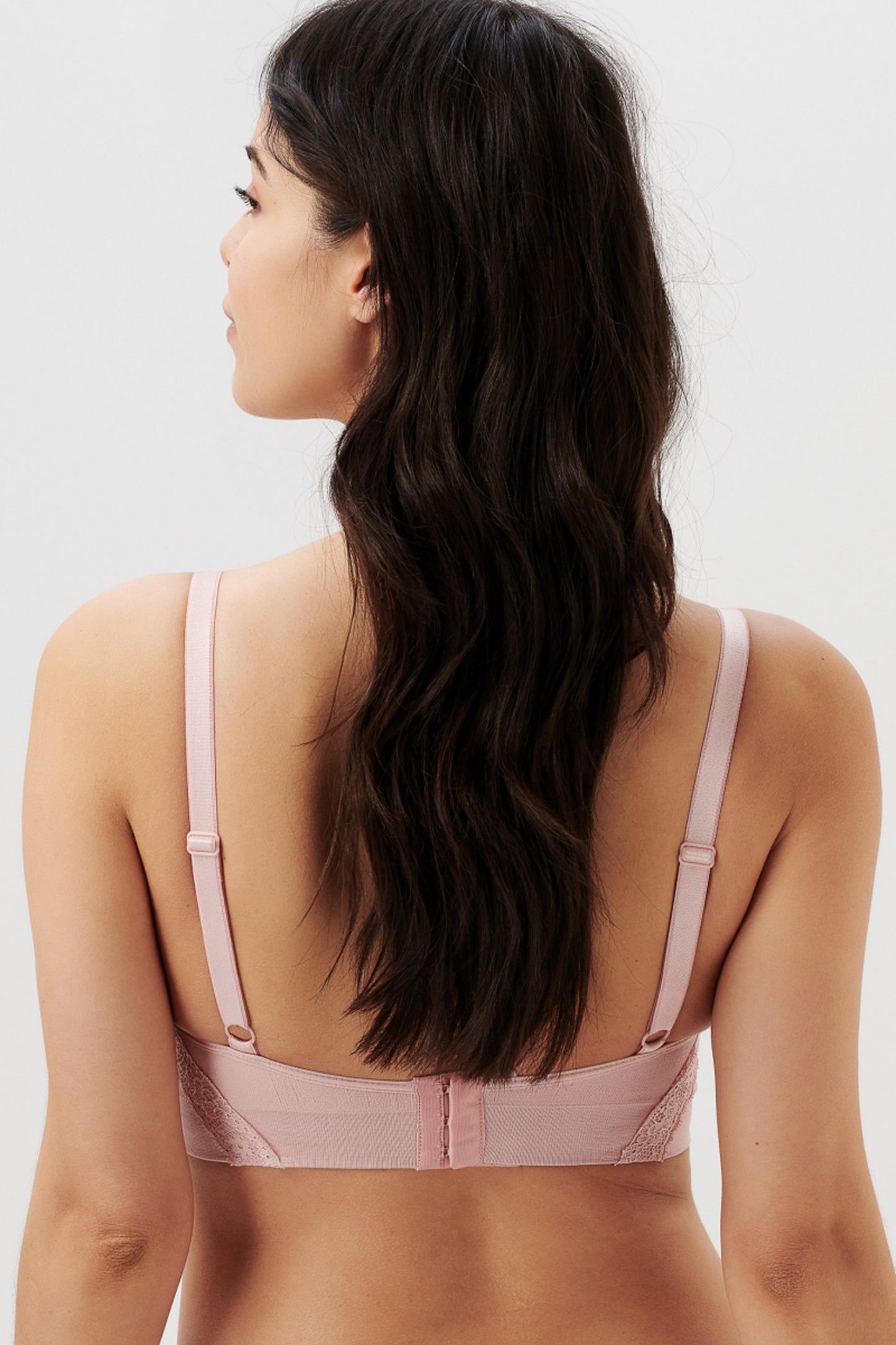Seamless Still BH mit Spitze mauve