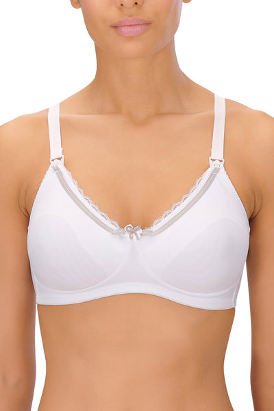 Naturana nursing bra with nursing indicator