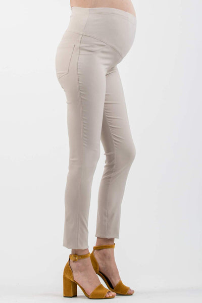 Super Stretch Maternity Trousers Sand