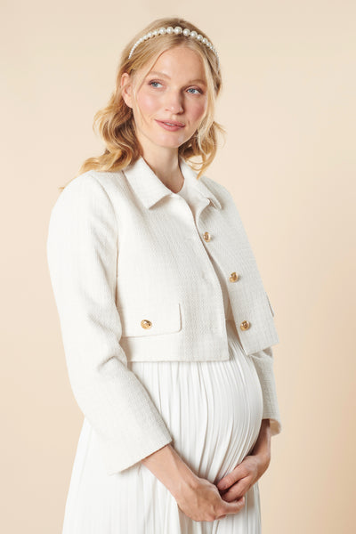 Tweed Braut Jacke