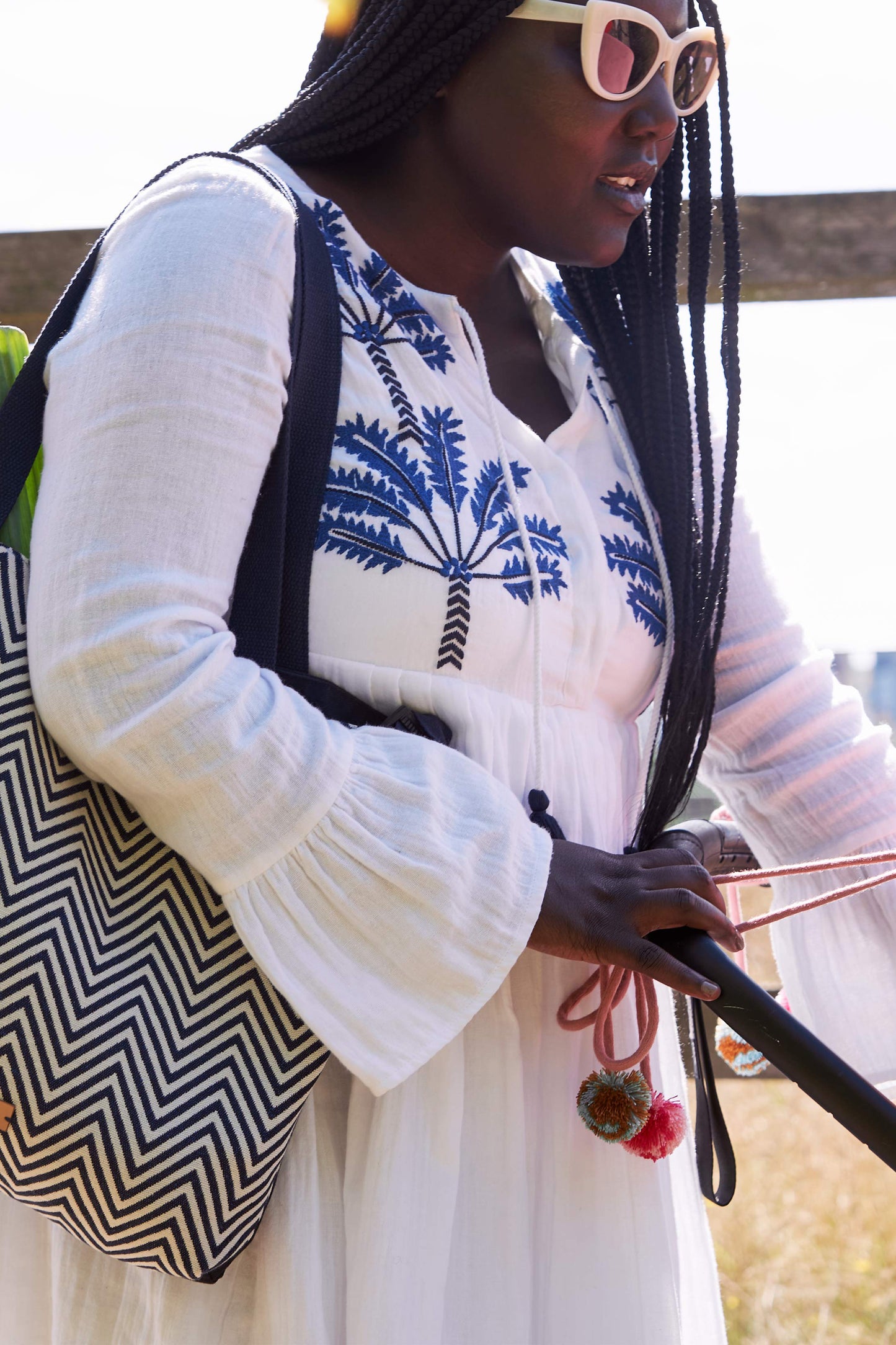 Umstands- und Still-Tunikakleid Ocean