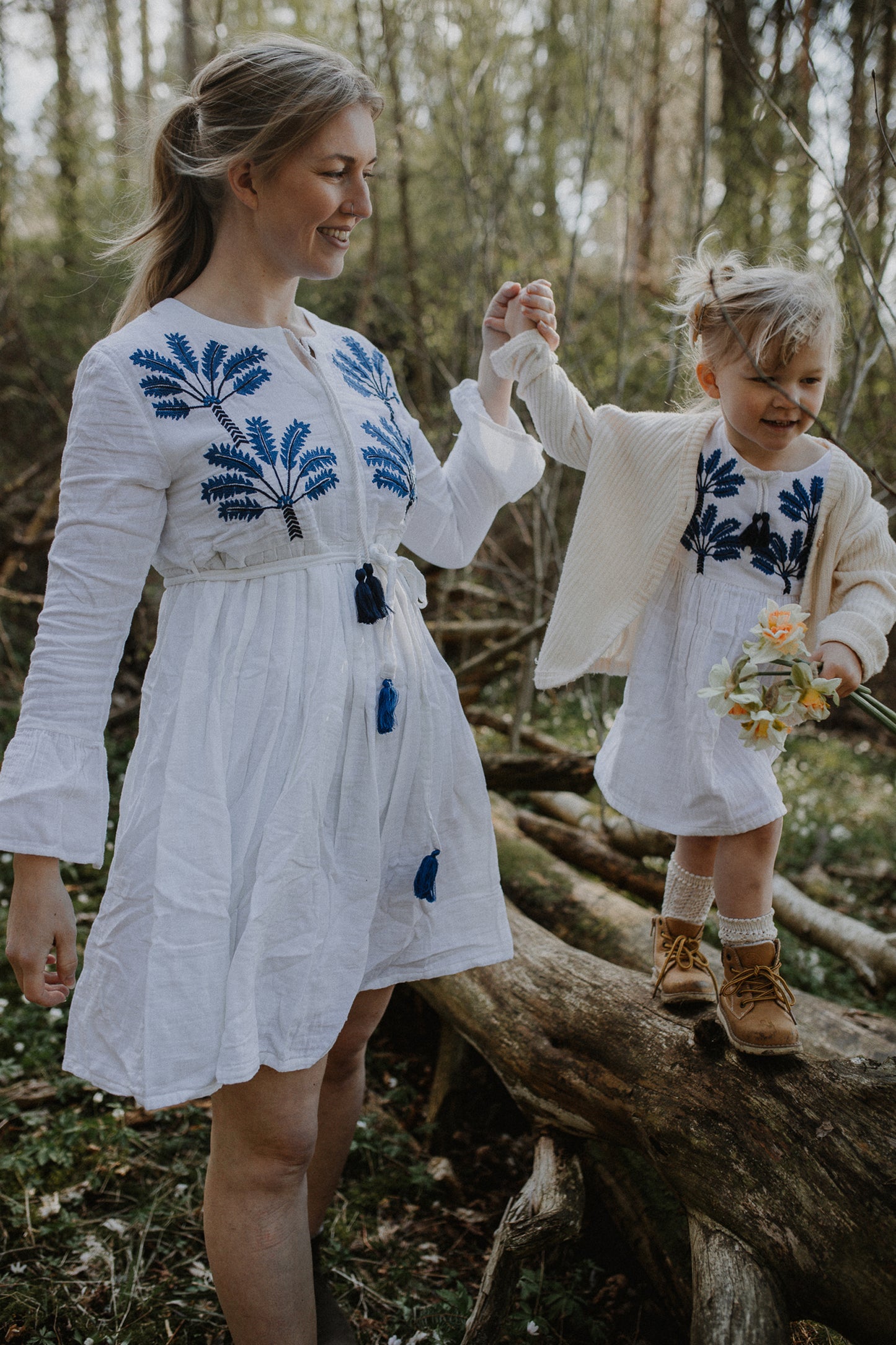 Umstands- und Still-Tunikakleid Ocean