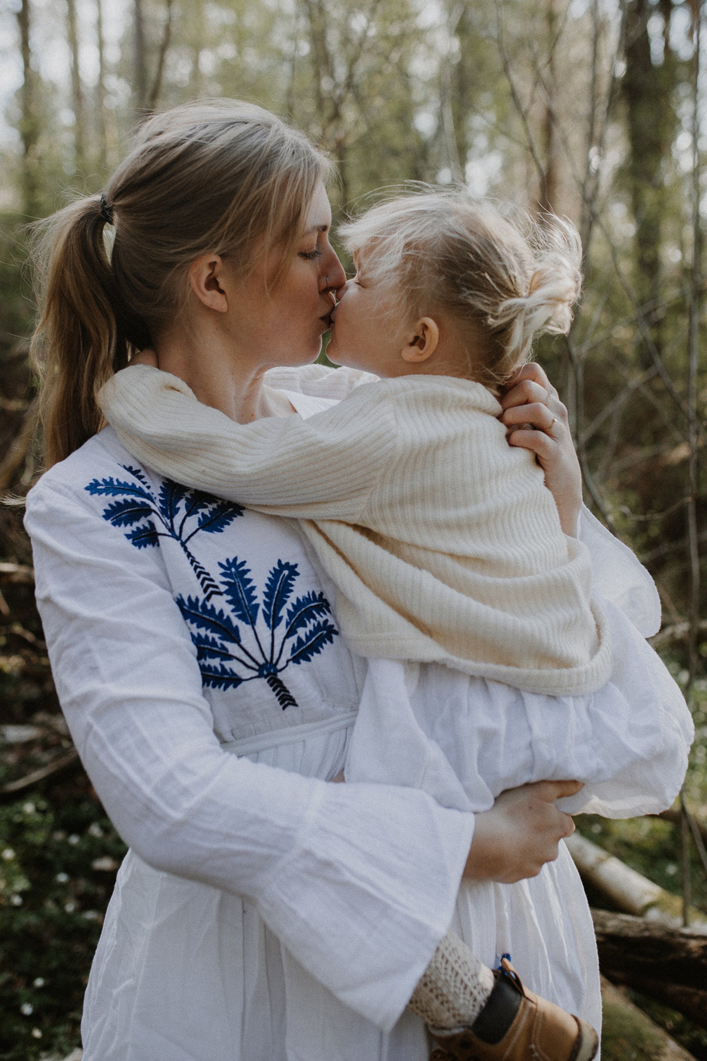 Umstands- und Still-Tunikakleid Ocean