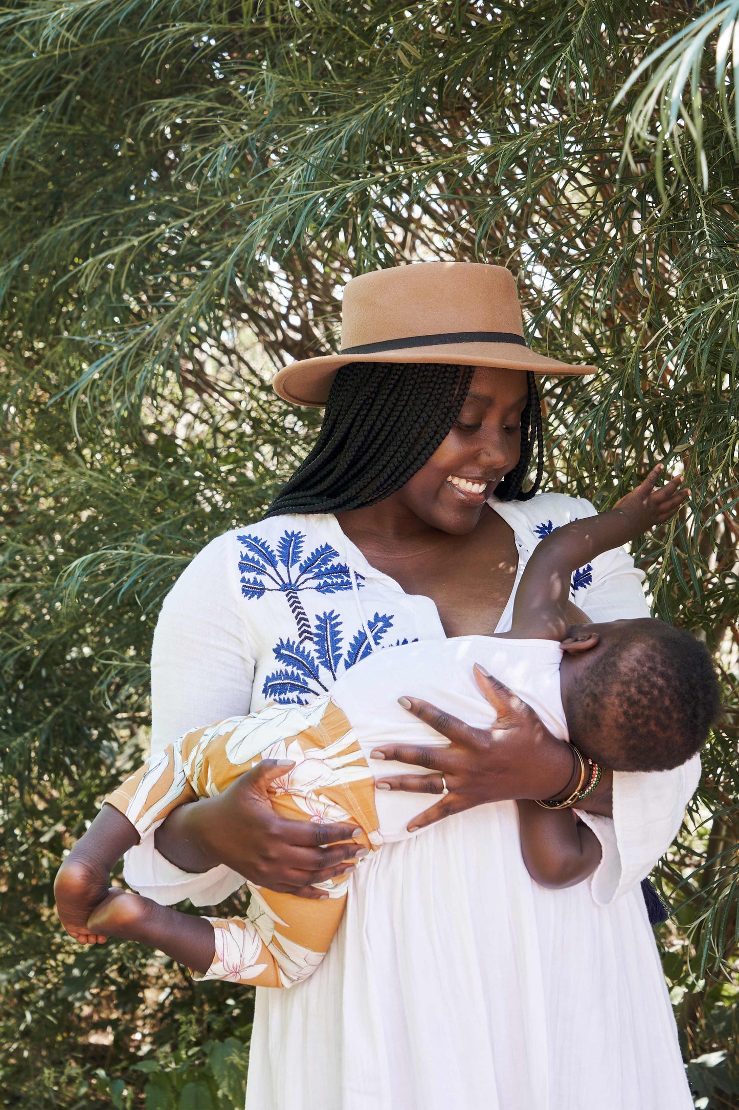 Umstands- und Still-Tunikakleid Ocean