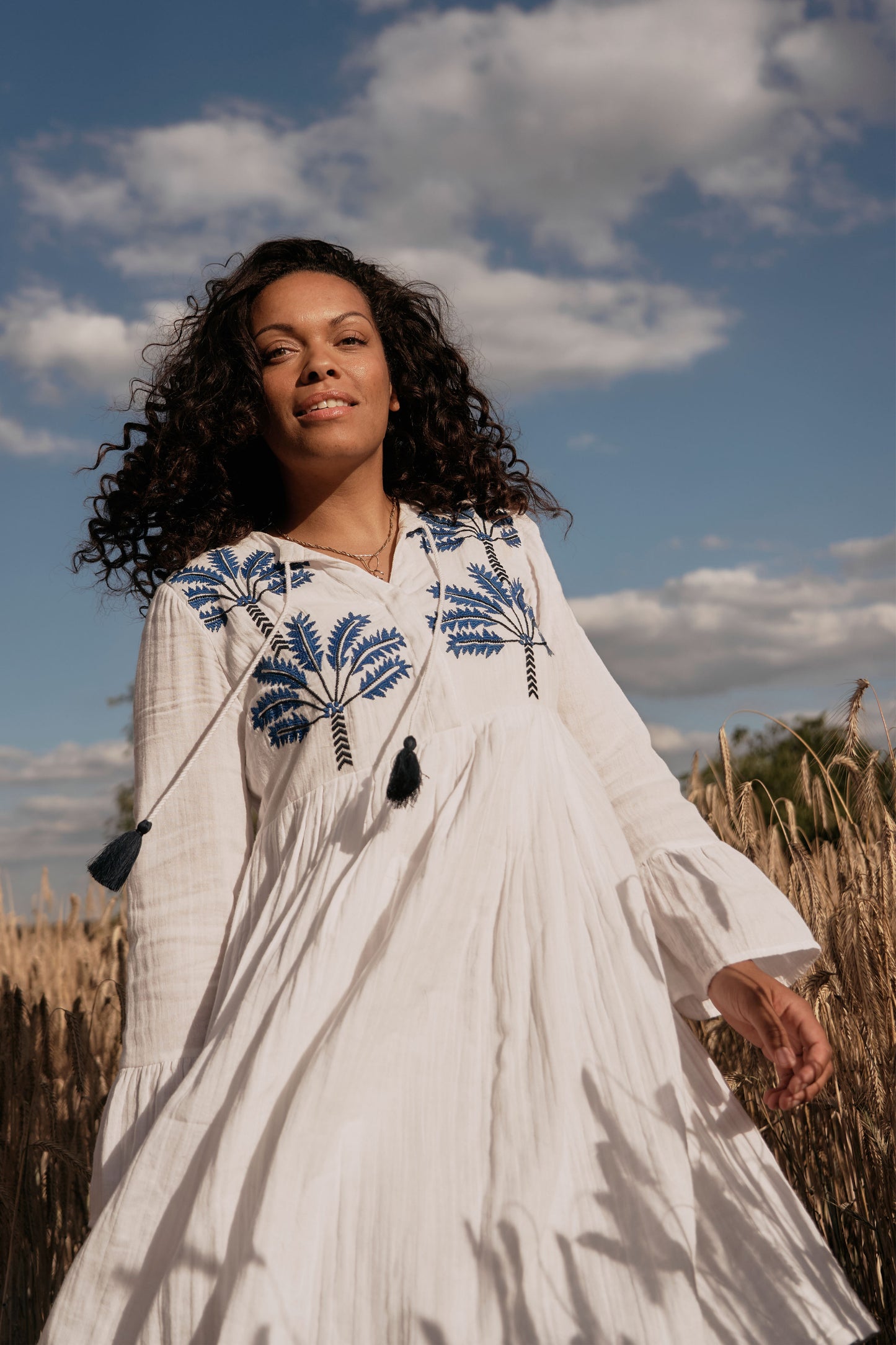 Umstands- und Still-Tunikakleid Ocean