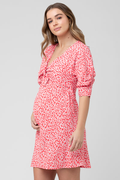 Umstands- und Stillkleid zum Binden