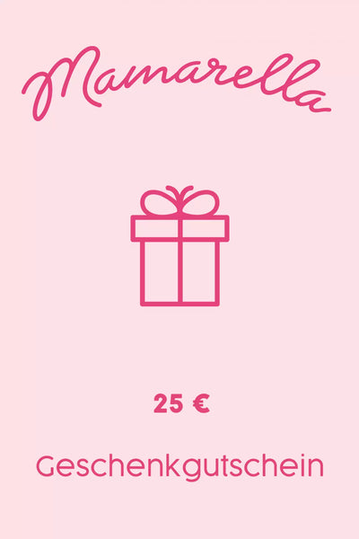 € 25 Online Geschenkgutschein