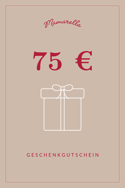 € 75 Online Geschenkgutschein