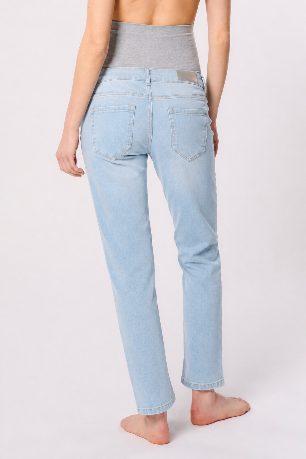 Mom Fit Organic Umstandsjeans Light Wash MAM26AW42 2