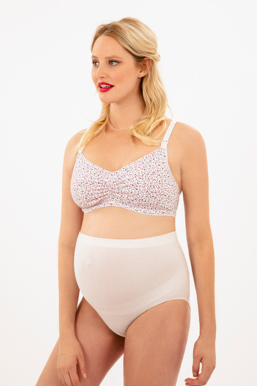 Flexibel anpassbarer Still BH mit Blümchen Print