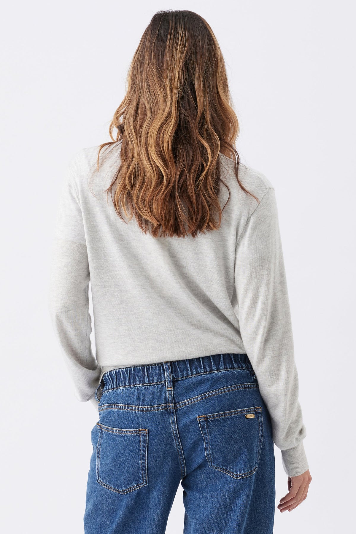 Umstands- und Stillpullover aus Strick mit Polokragen RIP26AW17 3