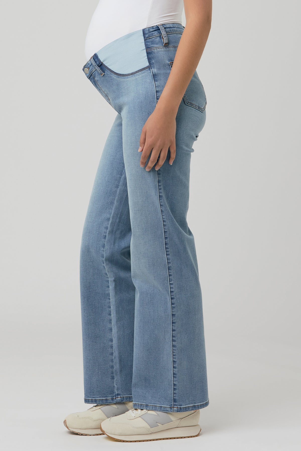 Umstandsjeans Wide Leg Light Blue RIP22AW09 5