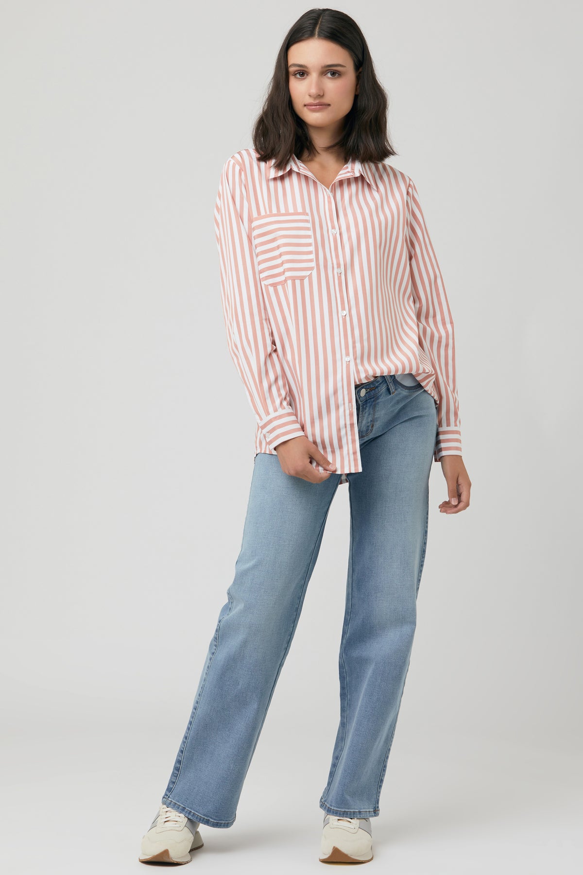Umstandsjeans Wide Leg Light Blue RIP22AW09 6
